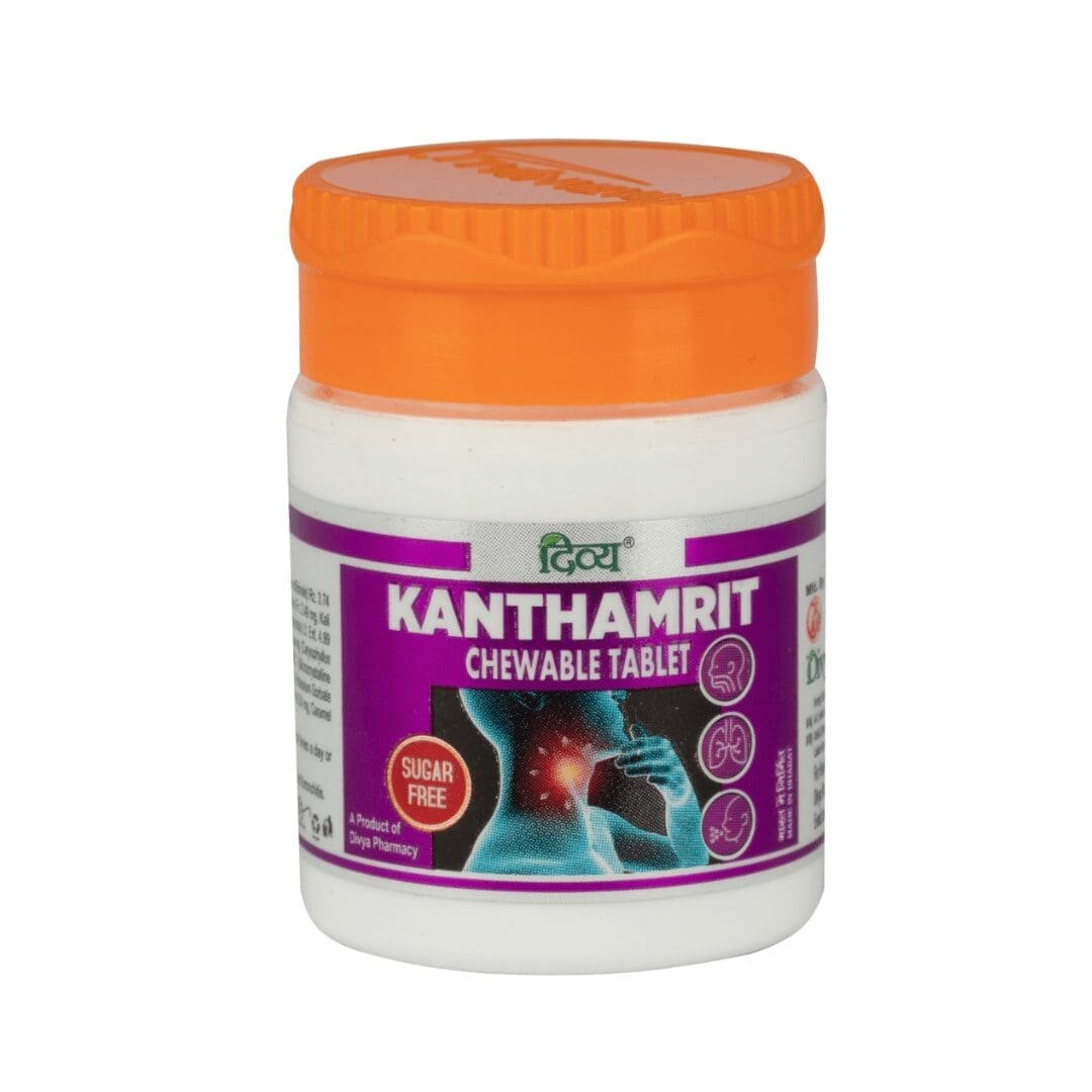 Patanjali Kanthamrit Chewable 40 Tablet Kapeefit Shop